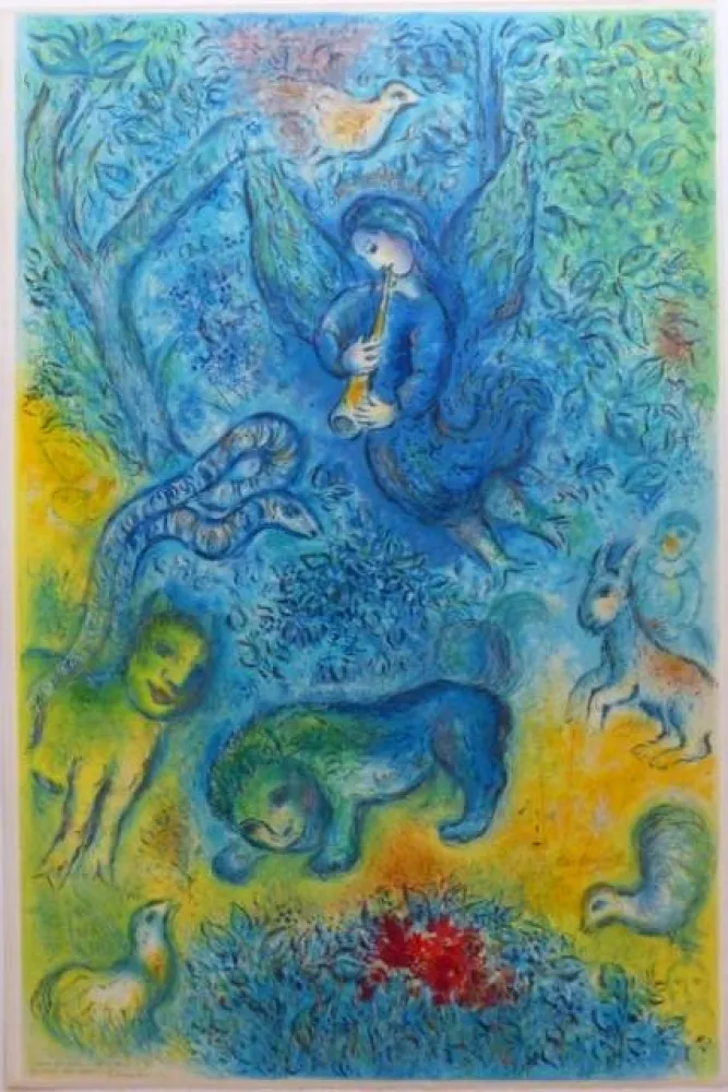 Литография Chagall - The Magic Flute