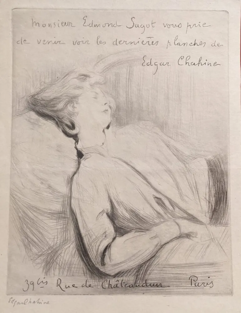 Гравюра Chahine - Invitation