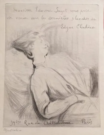 Гравюра Chahine - Invitation