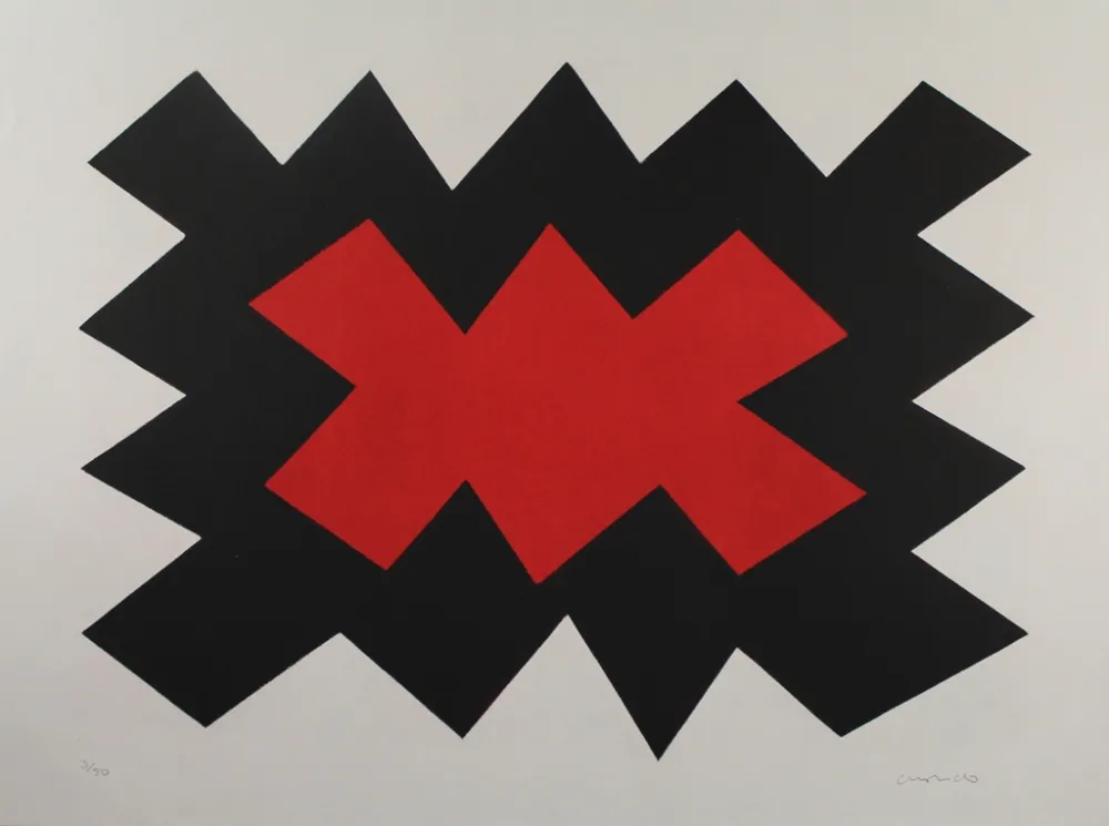 Акватинта Chancho - Montserrat 5