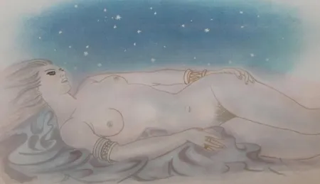 Литография Chapelain-Midy - Suite of eight color lithographs for the Cantique des cantiques