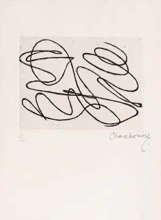 Офорт Charchoune - Senza titolo