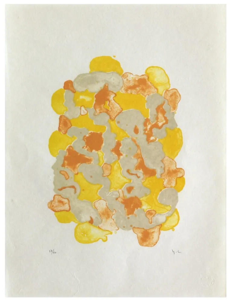 Литография Chaudouët - Lichens 7