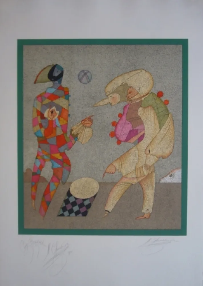 Литография Chemiakin - Carnaval