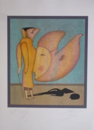 Литография Chemiakin - Carnaval