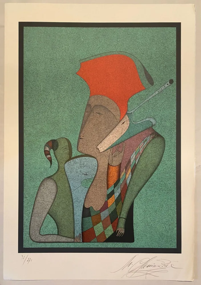 Литография Chemiakin - Grand carnaval de Saint Pétersbourg