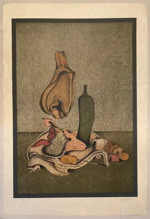 Литография Chemiakin - Nature morte