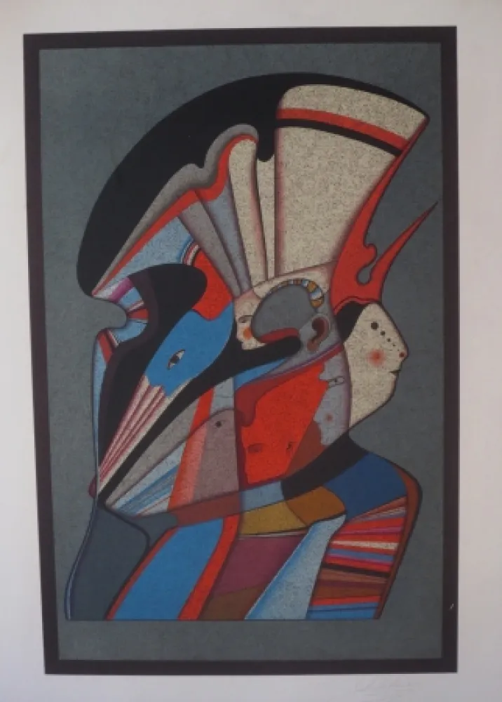 Литография Chemiakin - Sans titre