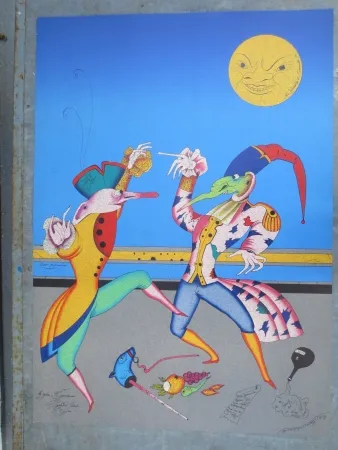 Литография Chemiakin - Sans titre