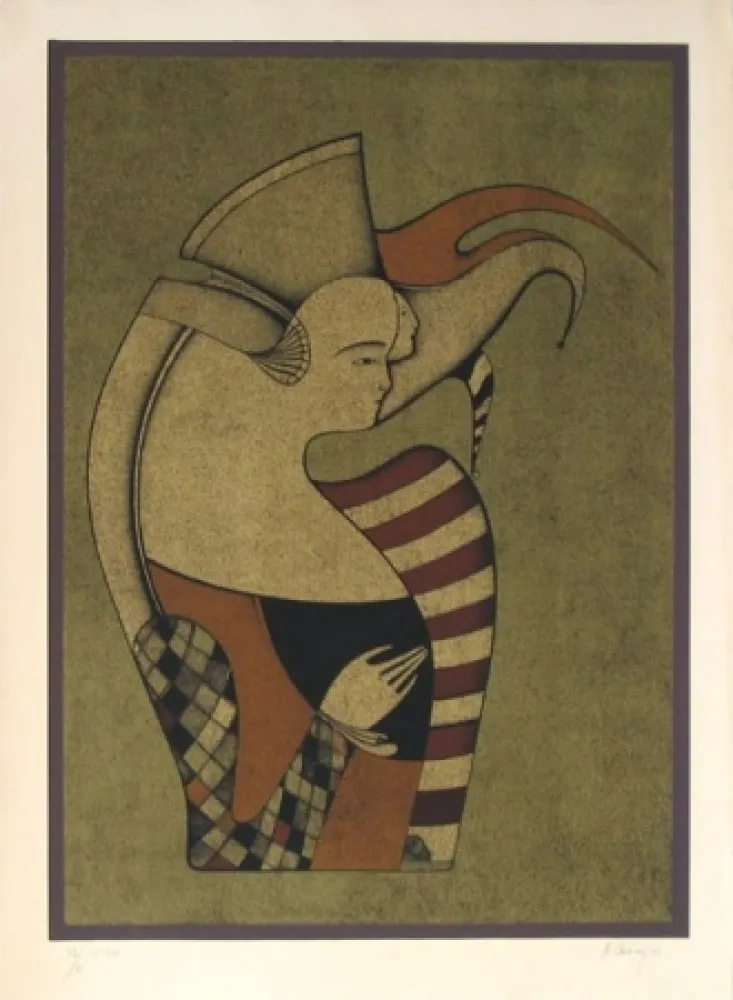 Литография Chemiakin - Untitled