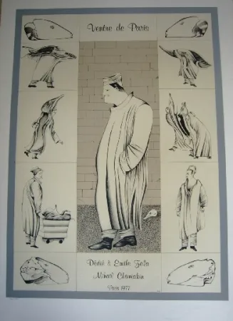 Литография Chemiakin - Ventre de Paris 1