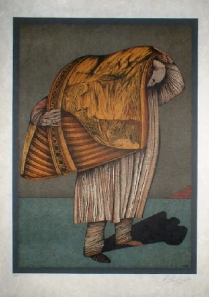 Литография Chemiakin - Ventre de Paris 11