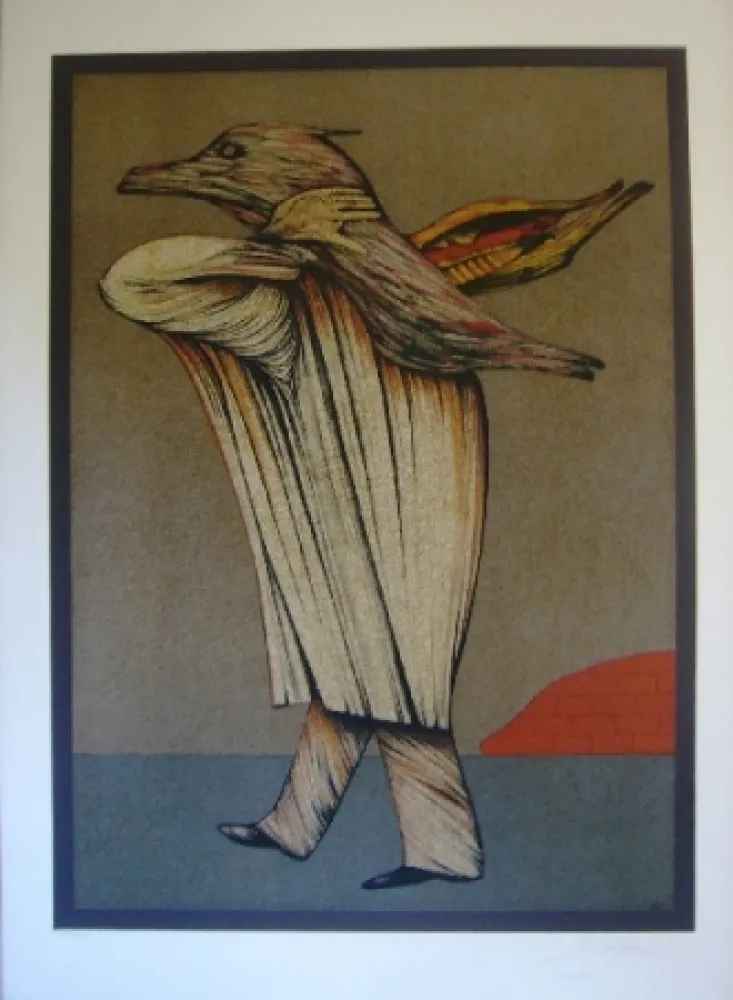 Литография Chemiakin - Ventre de Paris 12