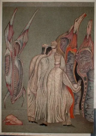 Литография Chemiakin - Ventre de Paris 2