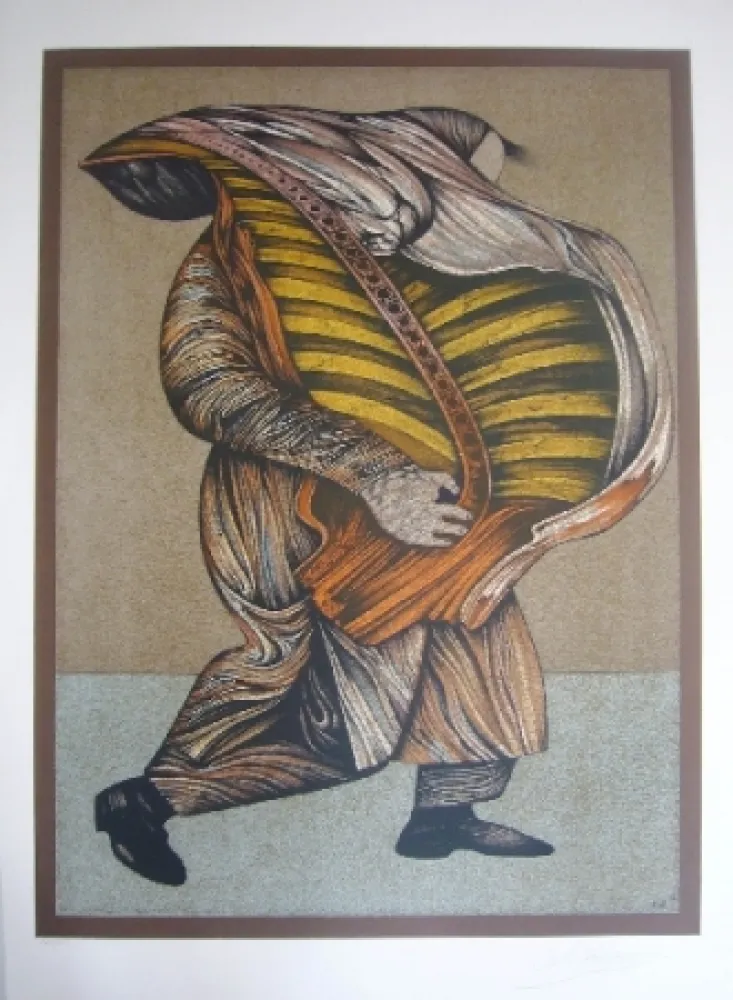 Литография Chemiakin - Ventre de Paris 7