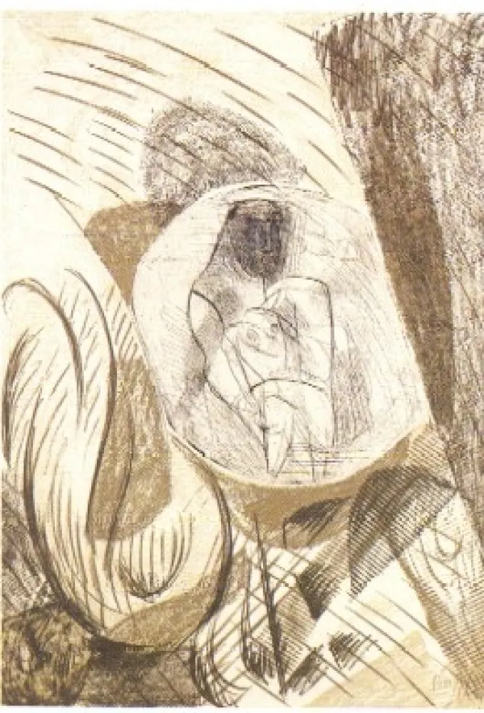 Офорт И Аквитанта Chia - B5