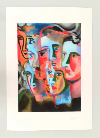 Офорт И Аквитанта Chia - Enigma dei volti