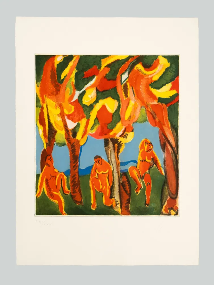 Офорт И Аквитанта Chia - Figure nel bosco