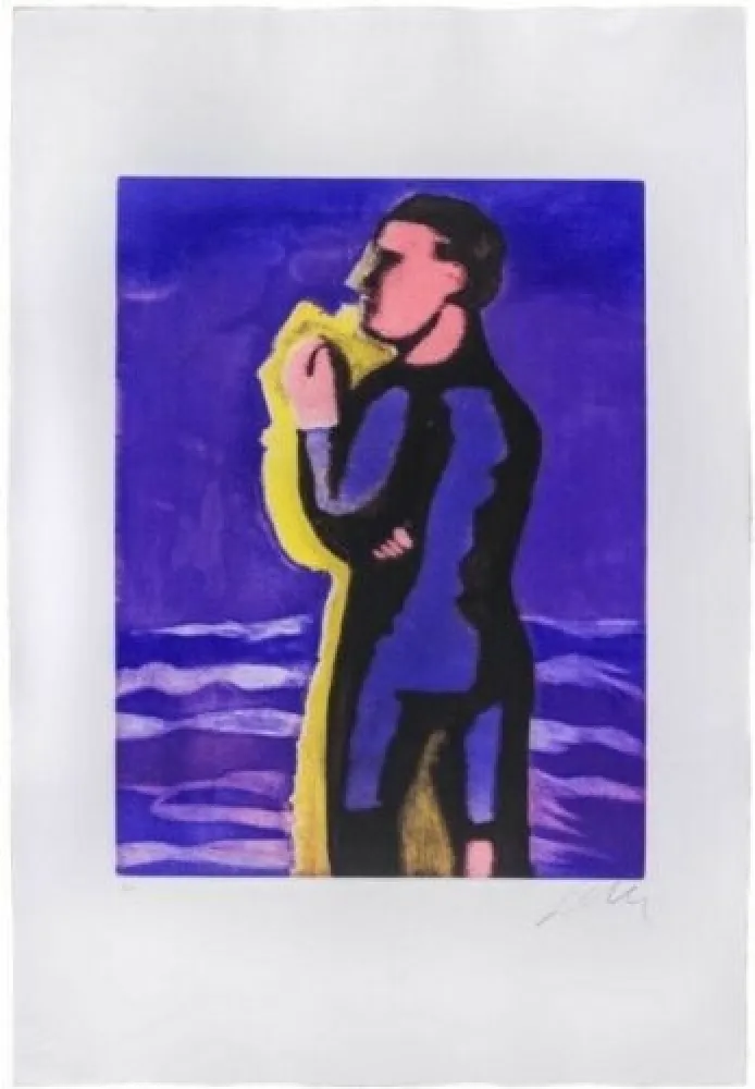 Акватинта Chia - Il ragazzo e il mare