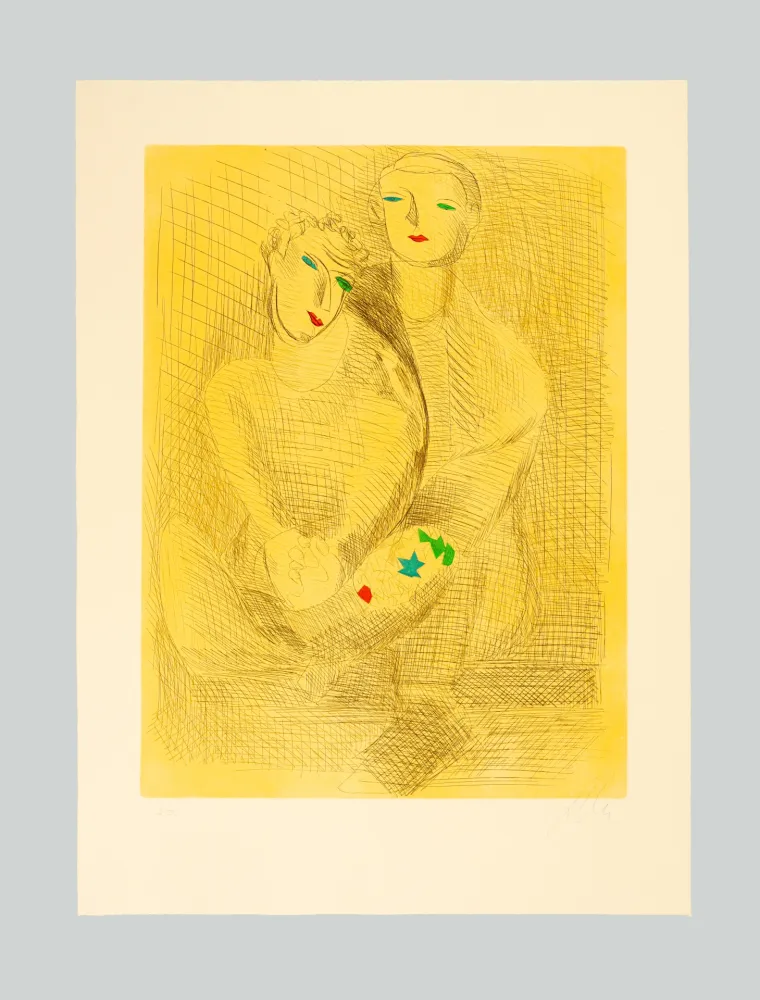 Офорт И Аквитанта Chia - Improvvisazioni su Leonardo (A)