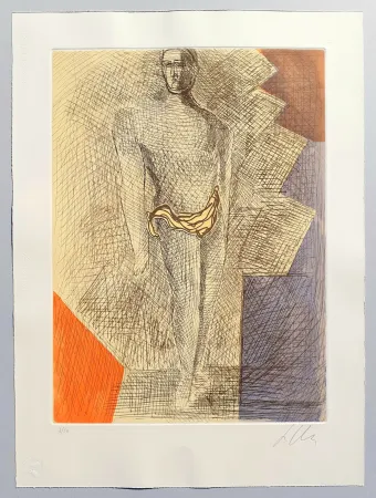 Офорт И Аквитанта Chia - Improvvisazioni su Leonardo (B)