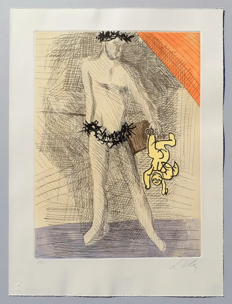 Офорт И Аквитанта Chia - Improvvisazioni su Leonardo (E)