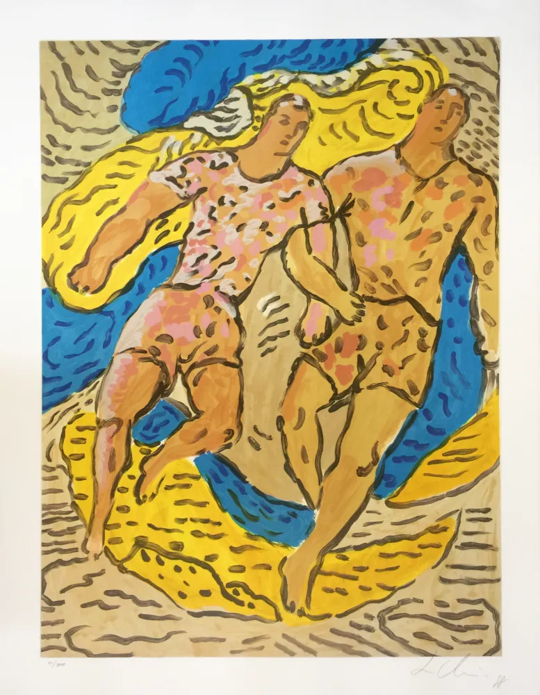 Литография Chia - OLYMPIC ATHLETES