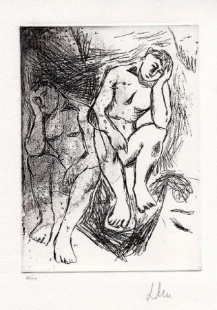 Офорт Chia - Tot epigrammi di nero