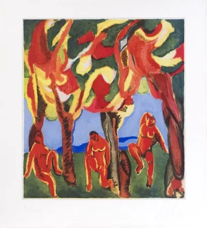 Акватинта Chia - Untitled