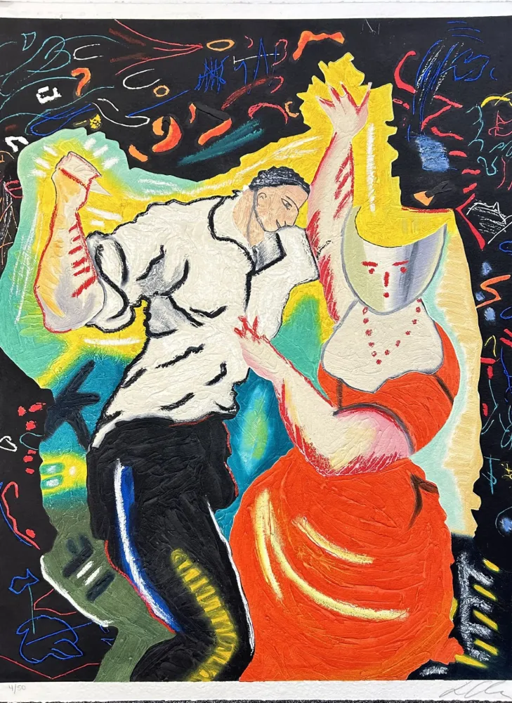Офорт И Аквитанта Chia - Untitled 4 (from Ten Masterprints)