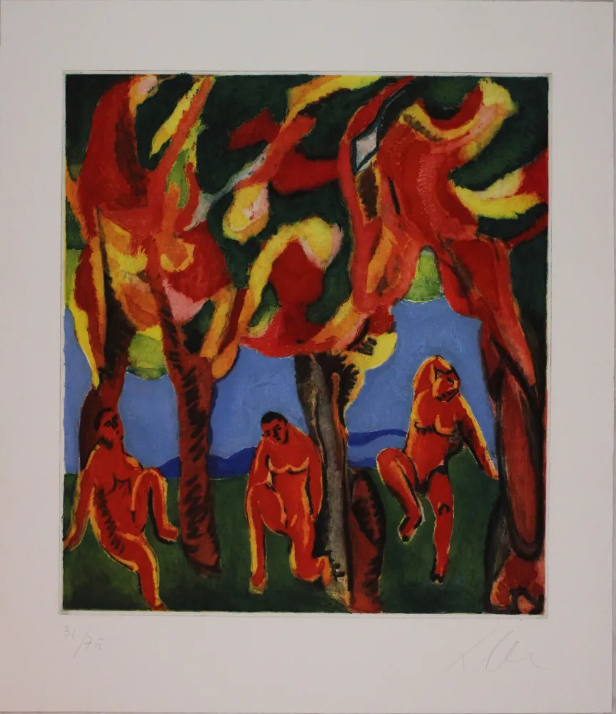 Офорт И Аквитанта Chia - Untitled