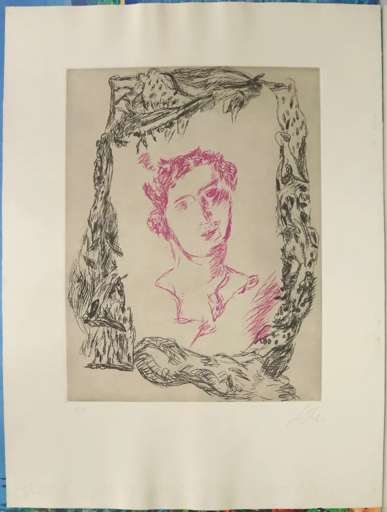 Акватинта Chia - Volto