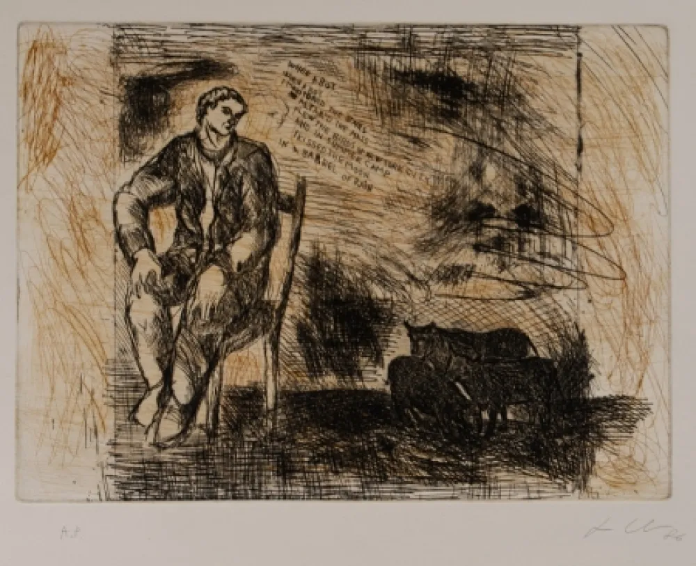 Гравюра Chia - When a boy