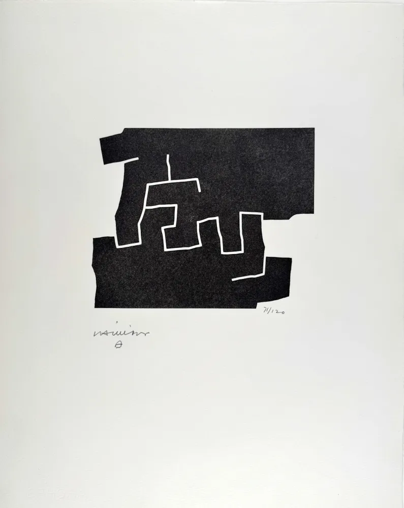 Гравюра На Дереве Chillida - 10e anniversaire Fondation Maeght 