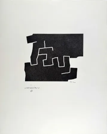 Гравюра На Дереве Chillida - 10e anniversaire Fondation Maeght 