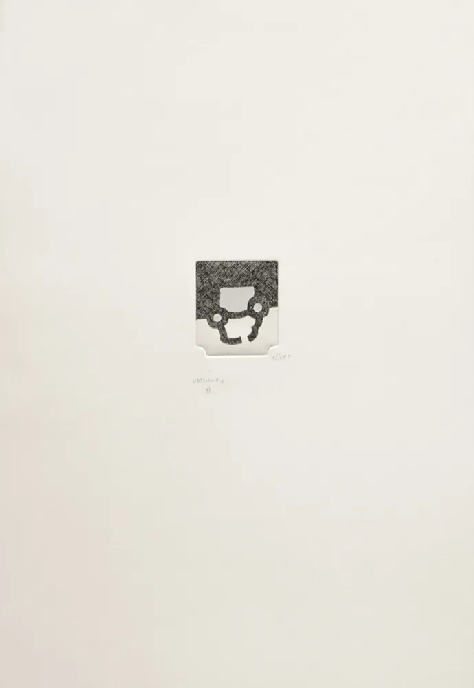 Литография Chillida - 12th anniversary of Galeria Joan Prats