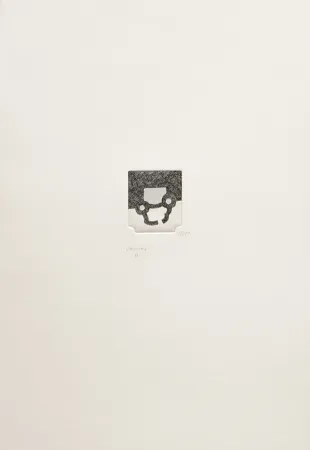 Литография Chillida - 12th anniversary of Galeria Joan Prats