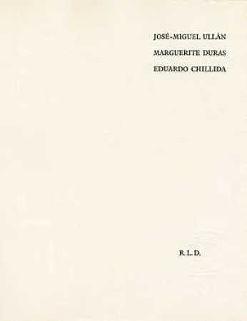 Иллюстрированная Книга Chillida - Adoración