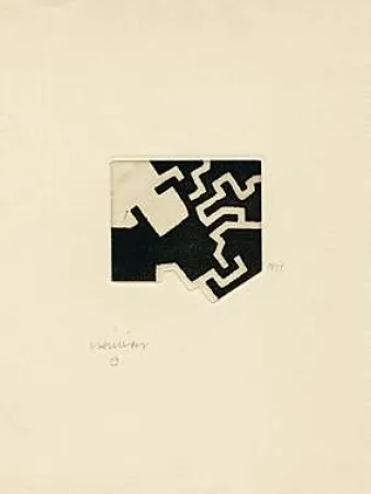 Гравюра Chillida - Adoracion