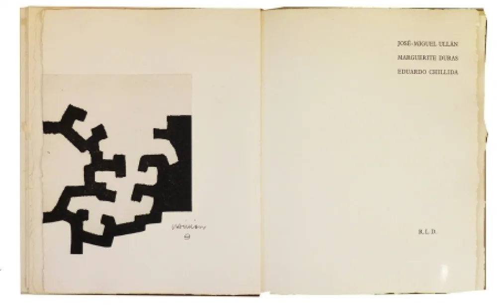Иллюстрированная Книга Chillida - Adoracion