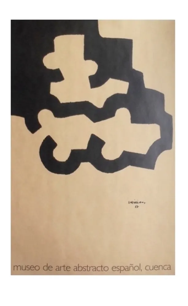 Литография Chillida - Affiche Museum Cuenca