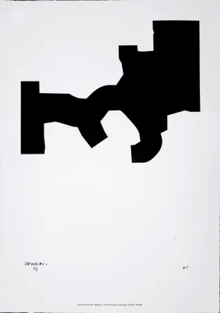 Сериграфия Chillida - (After) Madrid I, 1972