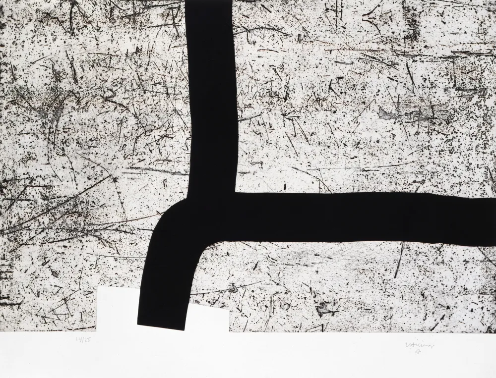 Гравюра Chillida - Aizatu II 