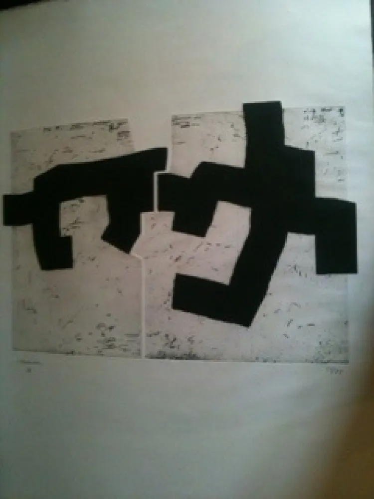 Офорт Chillida - Aldikatu IV