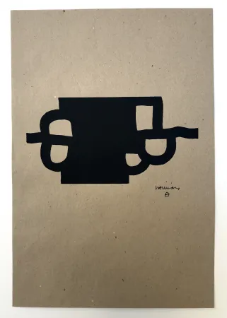 Сериграфия Chillida - Antzo II