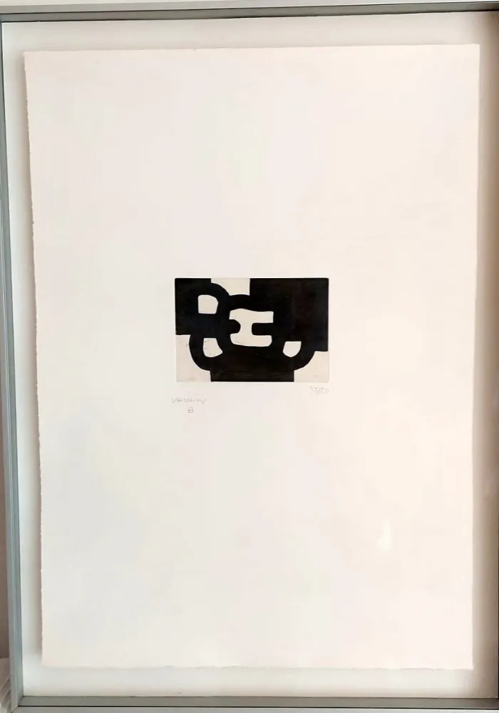 Акватинта Chillida - ANTZO IX (With COA)