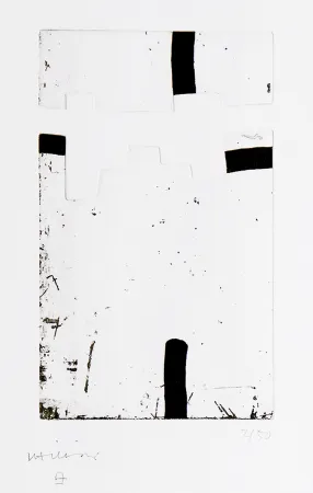 Офорт И Аквитанта Chillida - Argi IV