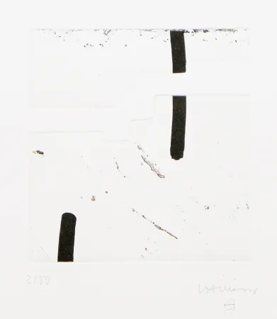 Офорт И Аквитанта Chillida - Argi V