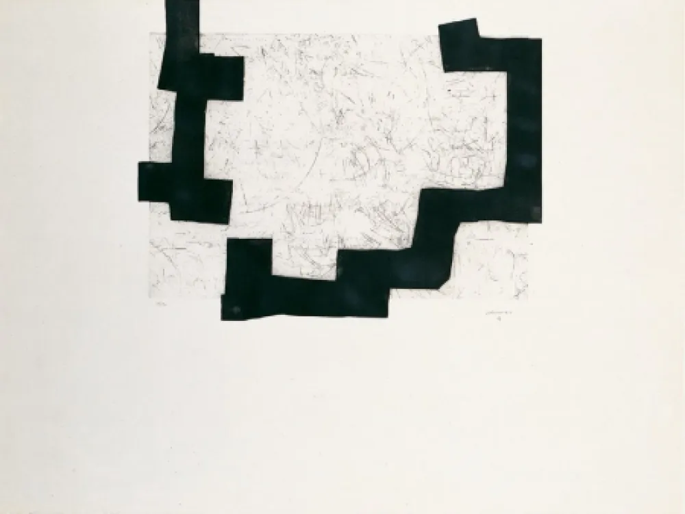 Офорт Chillida - Aundi I