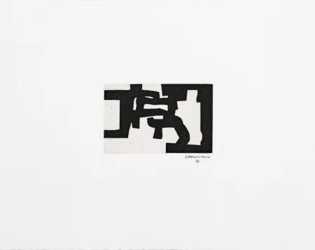Гравюра Chillida - Aurrera